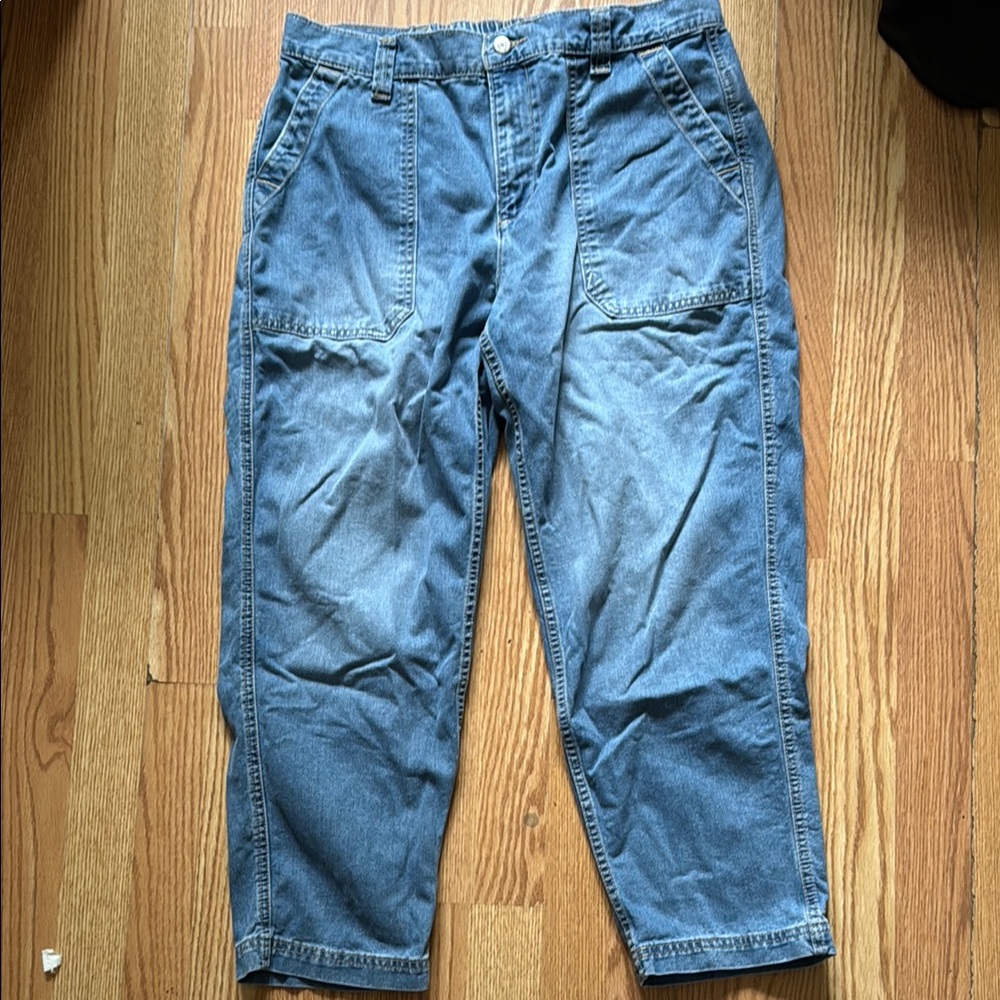Old Navy High Rise OG Chino Denim style pants